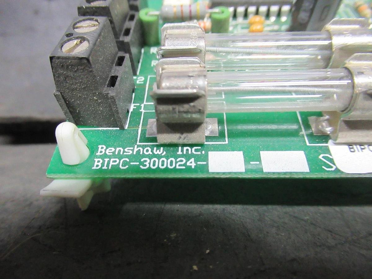Used BENSHAW POWER SUPPLY BOARD BIPC-300024-02 REV. 08 **WARRANTY INCLUDED**