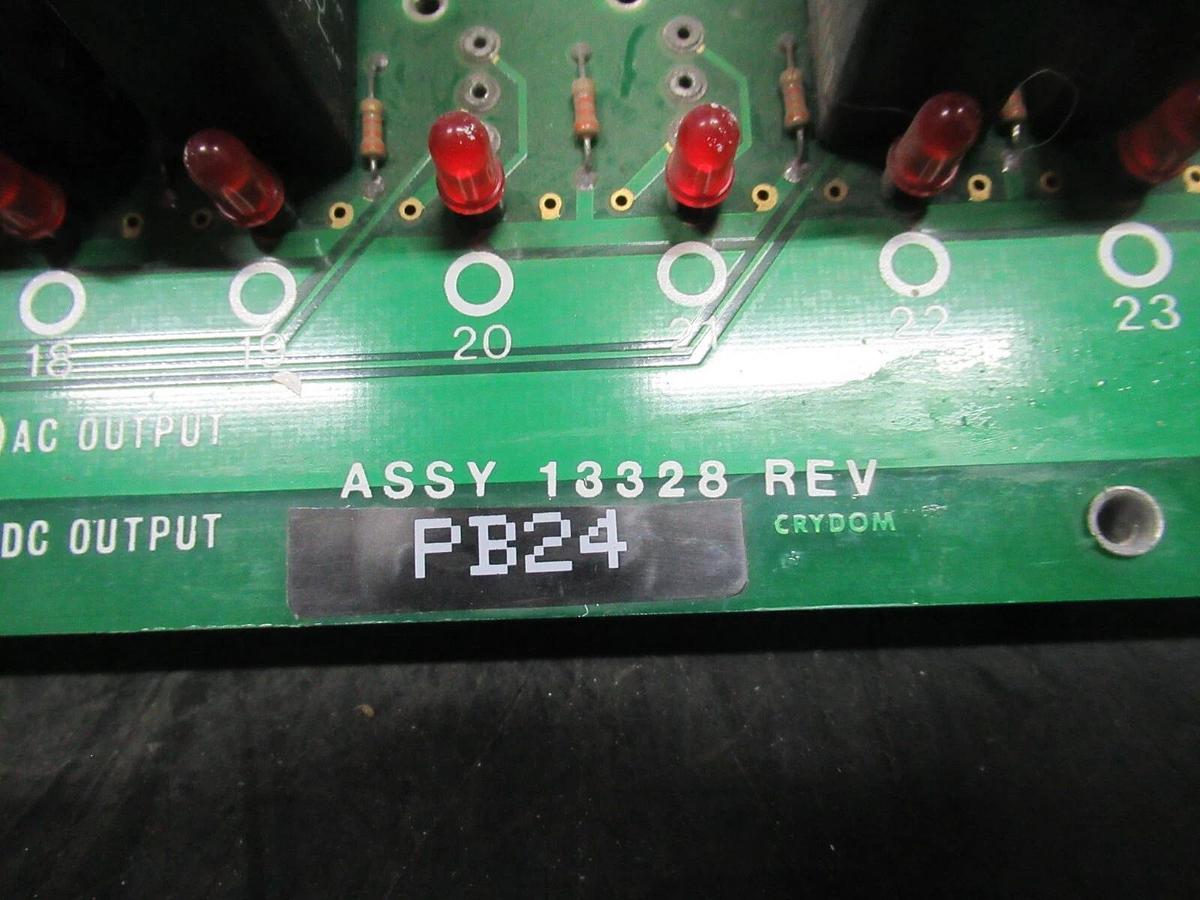 Used CROUZET PB-24 DIGITAL I/O RELAY CIRCUIT BOARD 13328 **WARRANTY INCLUDED**