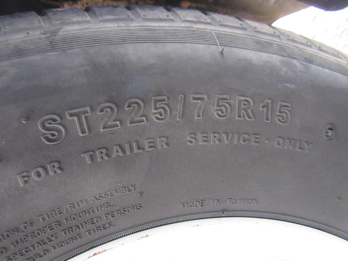 Used 60 KW DIESEL GENERATOR KATOLIGHT 120/240 & 480V JOHN DEERE RENTAL SPEC. TRAILER