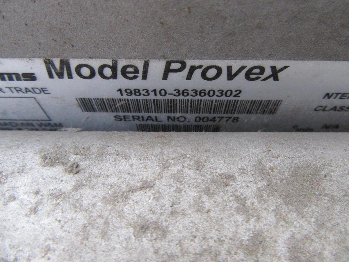 Used 3' X 3' SPX / GSE PROVEX PORTABLE FOOD GRADE STAINLESS FLOOR SCALE FAIRBANKS