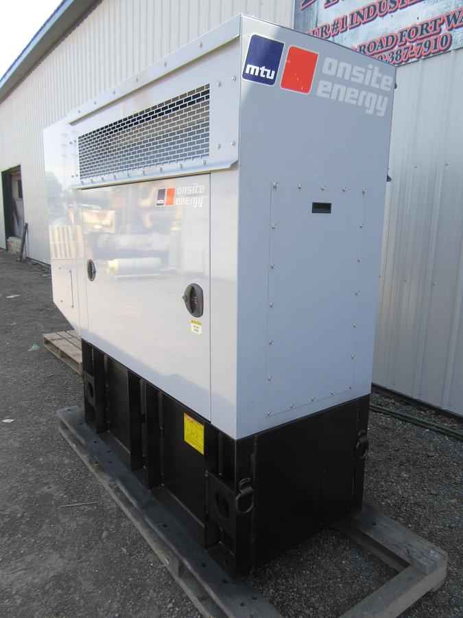 Used 20 KW DIESEL GENERATOR MTU 120/240 V 4LE1 ISUZU SOUND ENCLOSED 116 HRS  VIDEO