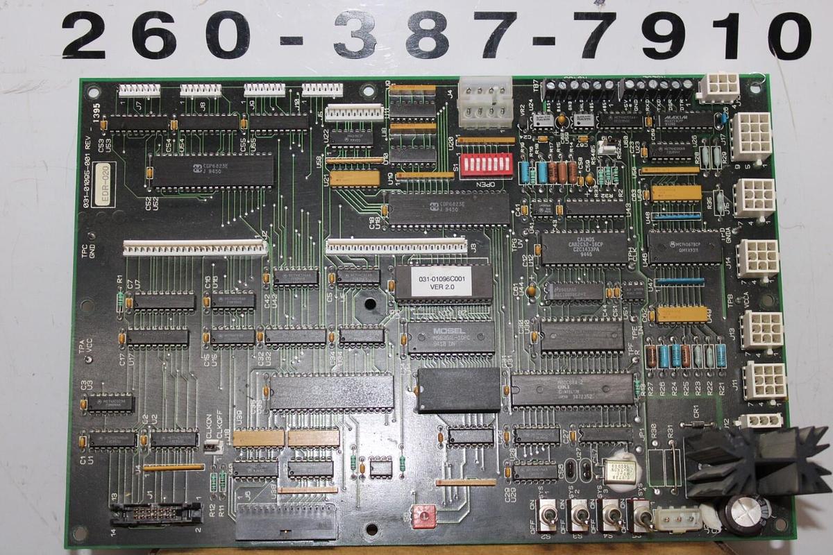 Used YORK HVAC PROCESSING CIRCUIT BOARD 031-01095-001 **WARRANTY INCLUDED**