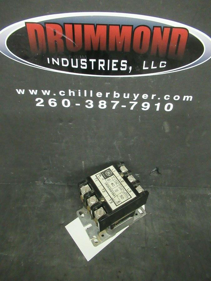 Used GE CONTACTOR CR353AD3DA1 40 AMP 600 VAC 50 AMP/RES **WARRANTY INCLUDED!**