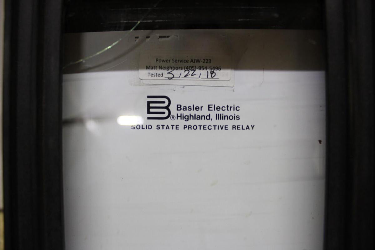 Used BASLER ELECTRIC POWER SOLID STATE PROTECTIVE RELAY BE1-32R **WARRANTY**