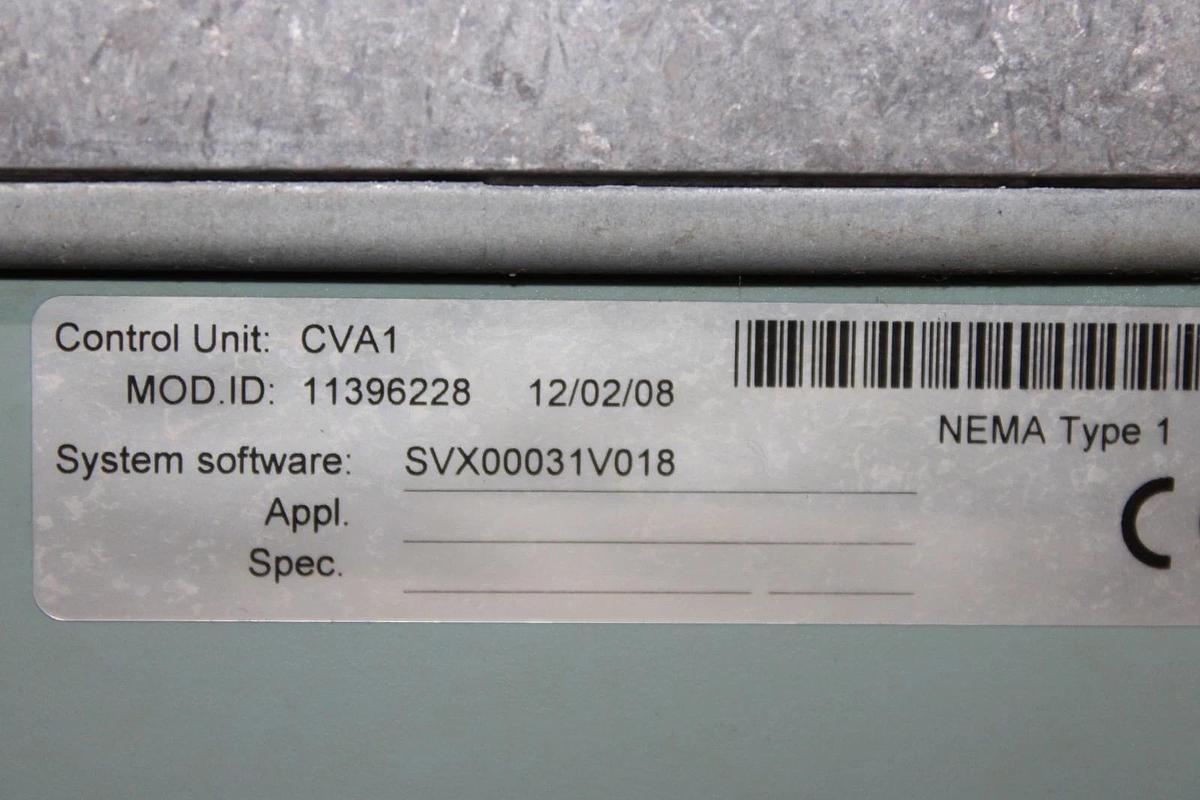 Used EATON VARIABLE FREQUENCY DRIVE HVX9000 HVX007A1-4A1B1 380 VOLT 12 AMP