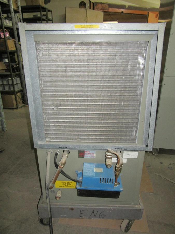 Used 3 TON MARS INDOOR TEMPORARY WATER-TO-AIR PACKAGED HEAT PUMP 1060 CFM WPH 036-1JA