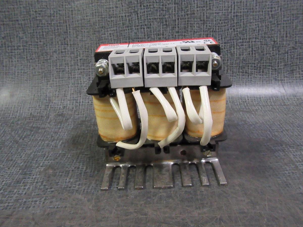 Used TRANS COIL INC. KDR DRIVE REACTOR TRANSFORMER KDRA3H 8 AMP 600V 3-PHASE