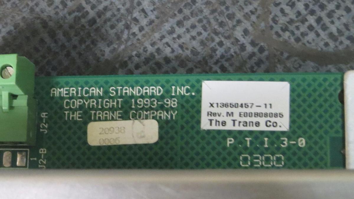 Used TRANE TCI-COM4 IPCB MODULE MODEL/REVISION: X13650457-011 REV M **WARRANTY**