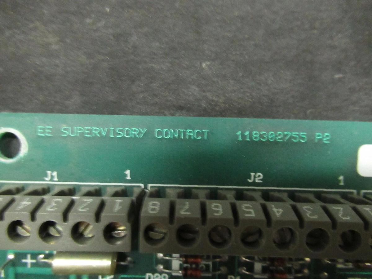 Used EXIDE EE SUPERVISORY CONTACT 118302755 P2 101072957 REV A CIRCUIT BOARD