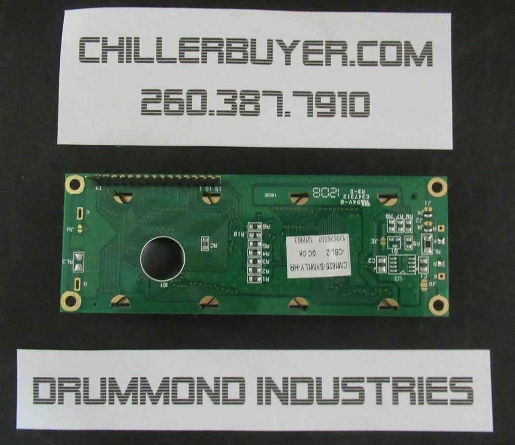 Used PURGE LCD DISPLAY CIRCUIT BOARD CM1625-SYM1LY-HR-CBL-Z **WARRANTY INCLUDED**