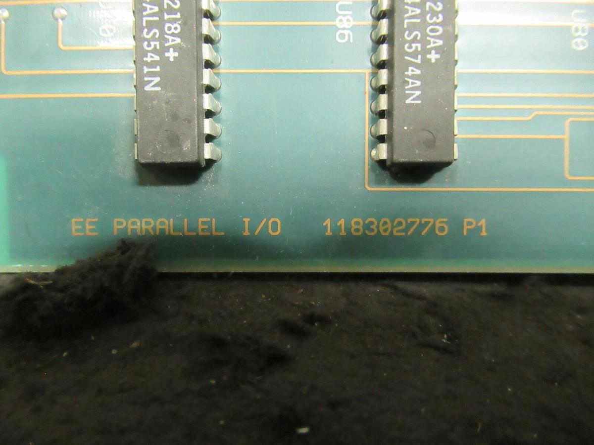 Used EXIDE ELECTRONICS EE PARALLEL I/0 CIRCUIT BOARD 118302776 REV P1 101072985 P2