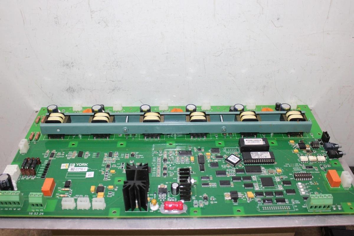 Used YORK CHILLER LOGIC CONTROL BOARD 031-02505-001 REV. H *WARRANTY*