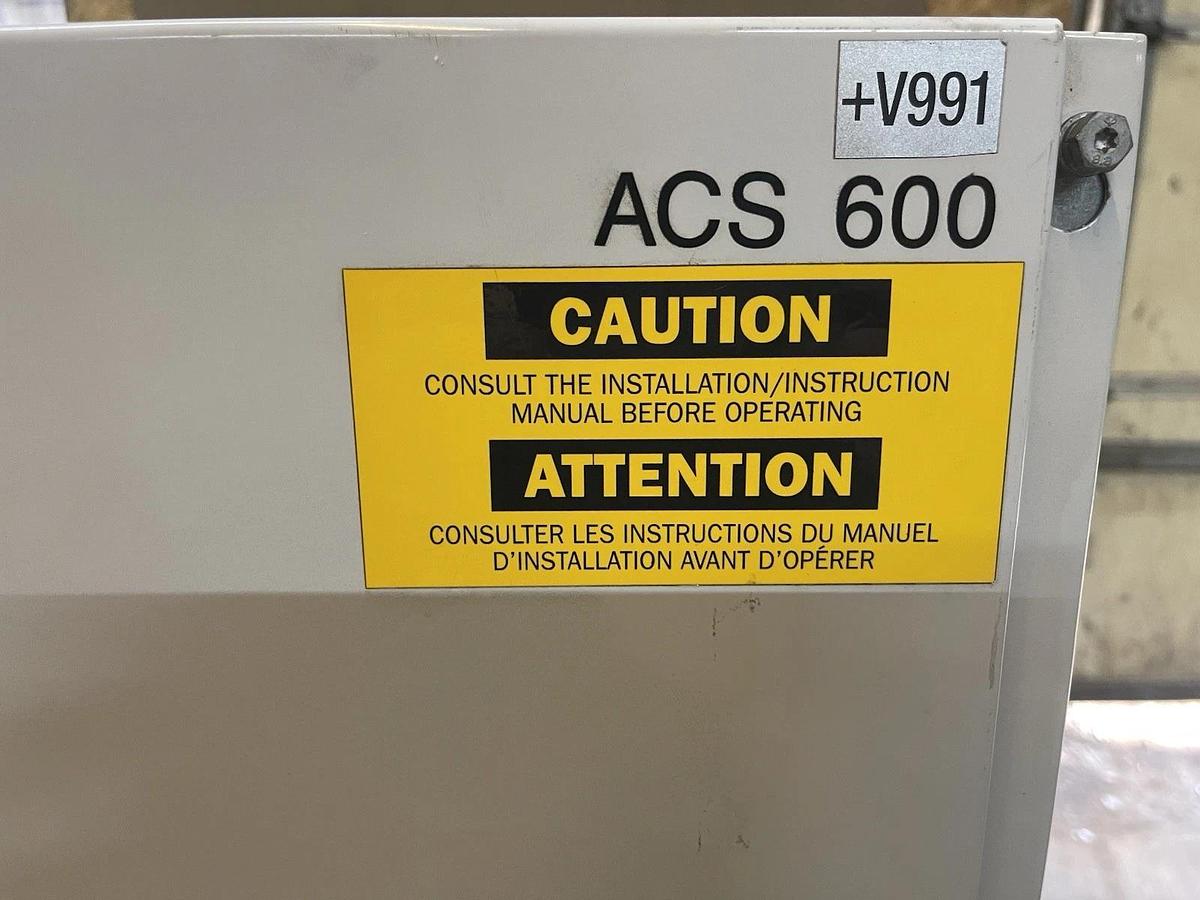 Used (1) ABB ACS600 VARIABLE SPEED DRIVE ACS604-0490-5+V991 500 VOLT 312 AMP 300 HZ