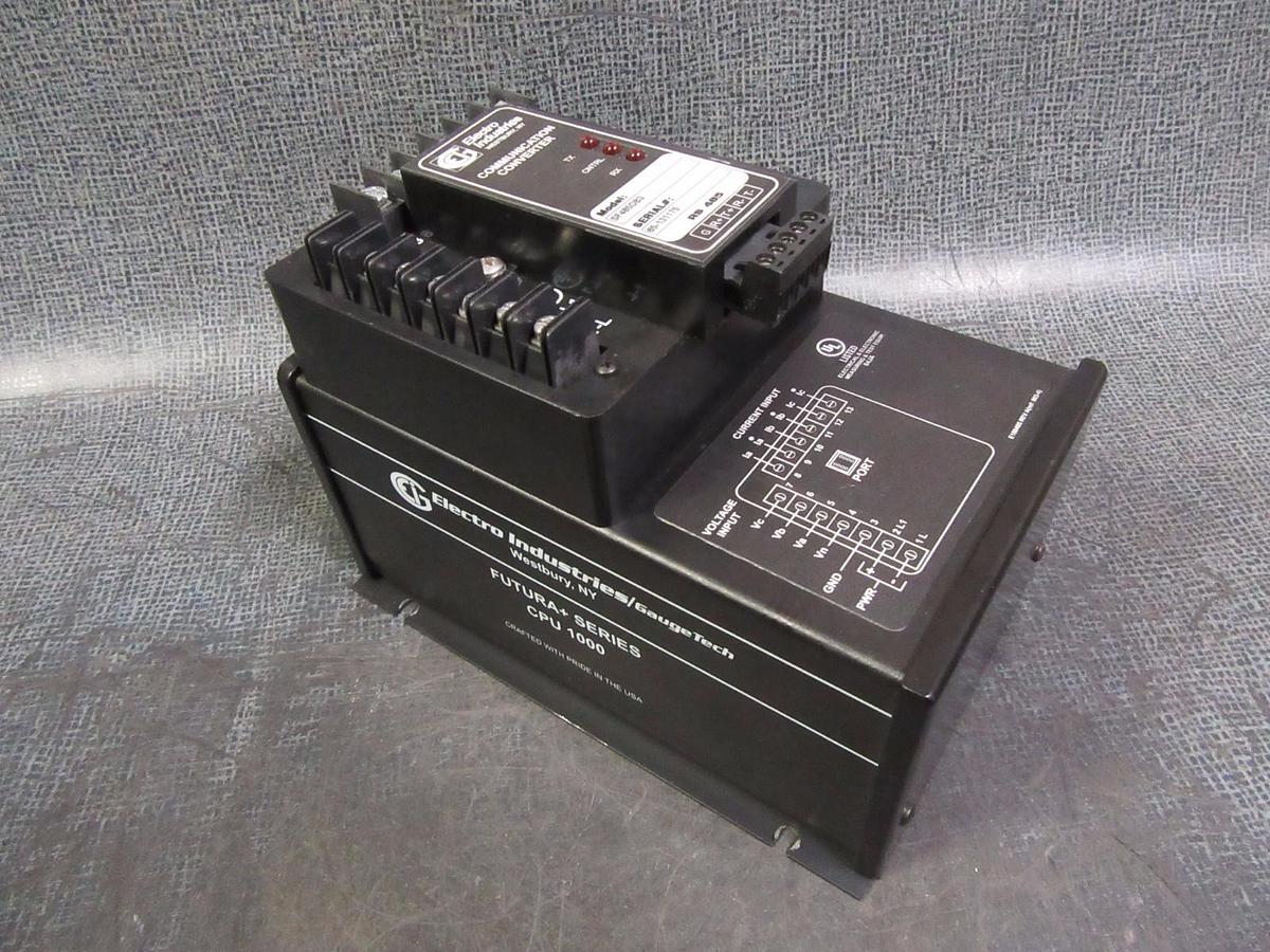 Used ELECTRO INDUSTRIES FUTURA + SERIES CPU1000 MULTIFUNCTION POWER 2000/5A