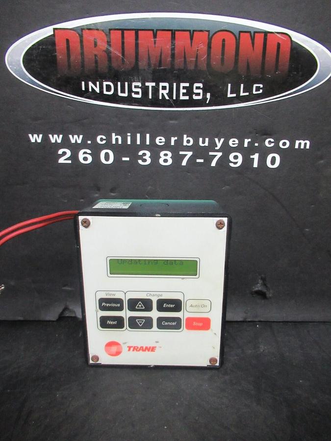 Used TRANE CHILLER INTERFACE X13650483-01 6400-0854-01 REV. A 6400-0855-01 REV. F