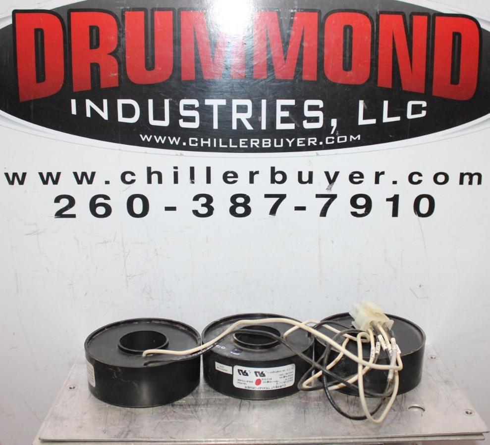 Used LOT OF 3 WICC CURRENT TRANSFORMER MW0125.1-L12 300:0.1 AMP 025-21173-009
