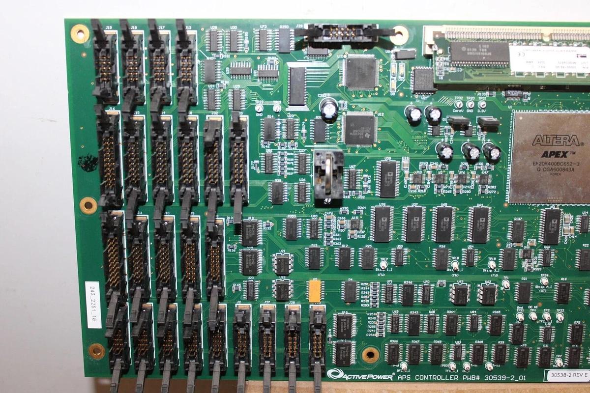 Used ACTIVE POWER APS CONTROLLER 30539-2_01 30538-2 REV. E **WARRANTY INCLUDED**
