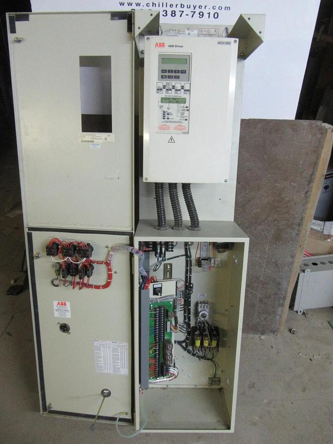 Used ABB VARIABLE SPEED DRIVE H5010204N0P2BAFV00 480 VAC 20 HP 3-PHASE ACH-500