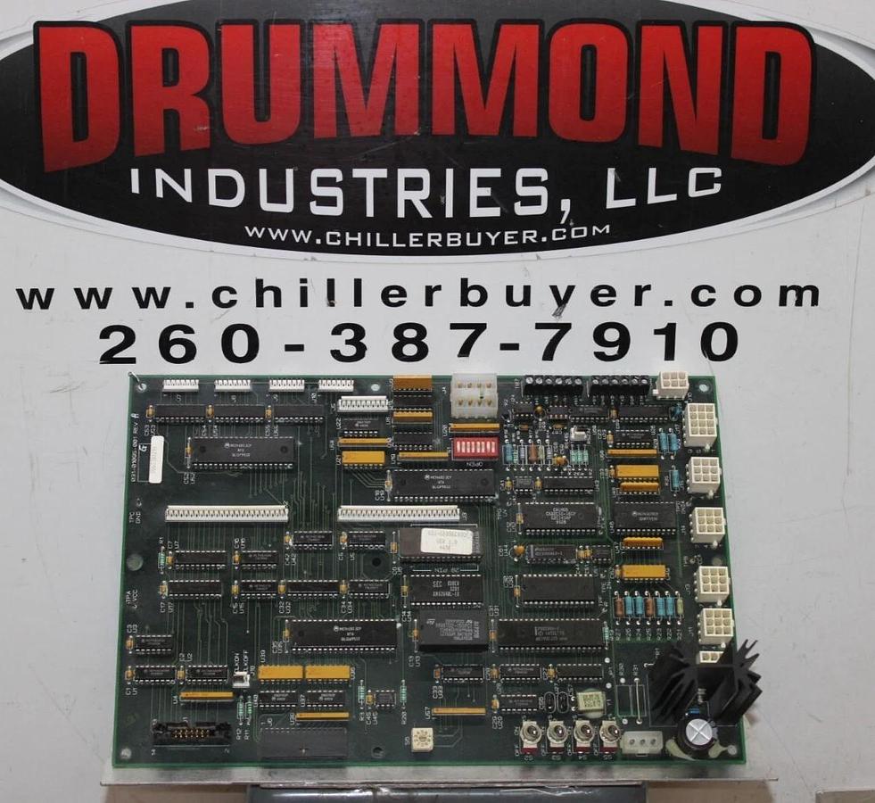 Used YORK HVAC CHILLER PROCESSING CIRCUIT BOARD 031-01095-001 REV. A **WARRANTY**