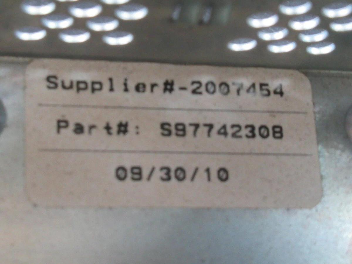 Used ALLEN BRADLEY PLC CHASIS 13 SLOT 1746-A13 W/ SLC500 POWER SUPPLY 1746-P2 REV B