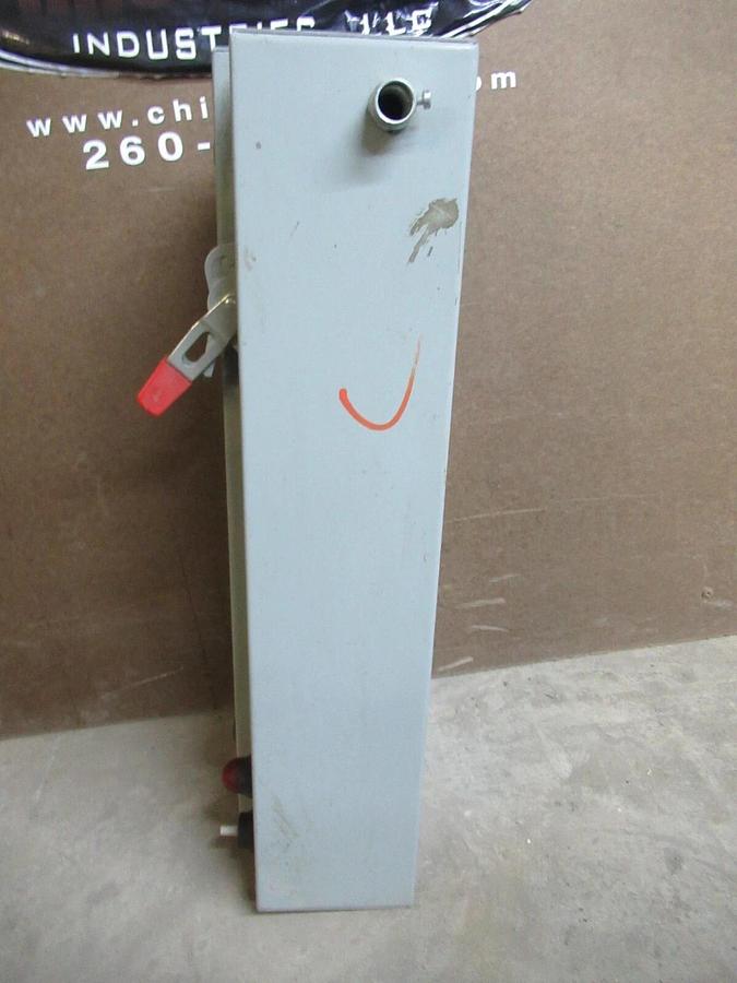 Used WESTINGHOUSE COMBINATION STARTER A204S2AHA-BJ2LT SIZE: 2 25 HP 600 VAC