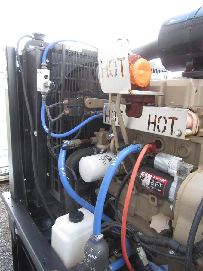 Used 30 KW DIESEL GENERATOR GENERAC 120/240 VOLT SINGLE PHASE 569 HOURS VIDEO WE SHIP