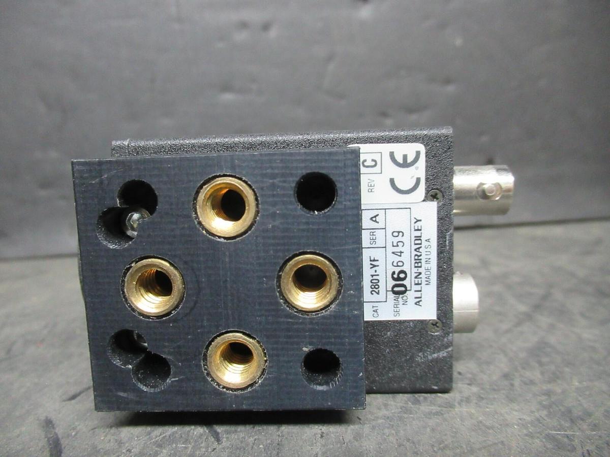 Used ALLEN BRADLEY MACHINE VISION CAMERA 2801-YF SER. A **WARRANTY INCLUDED**