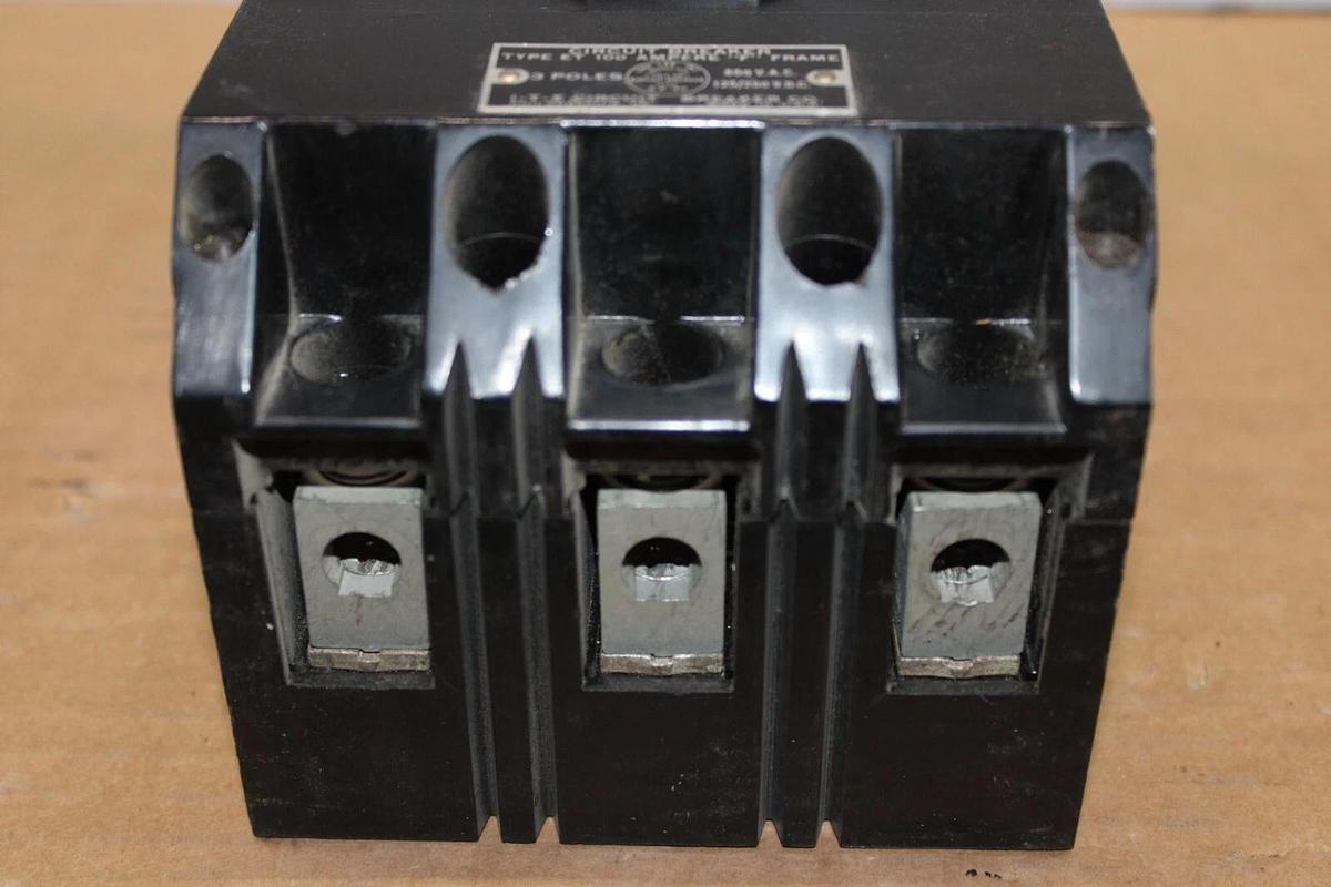 Used ITE CIRCUIT BREAKER ET4036 70 AMP 600 VAC 3-POLE ET-100 F-FRAME **WARRANTY**