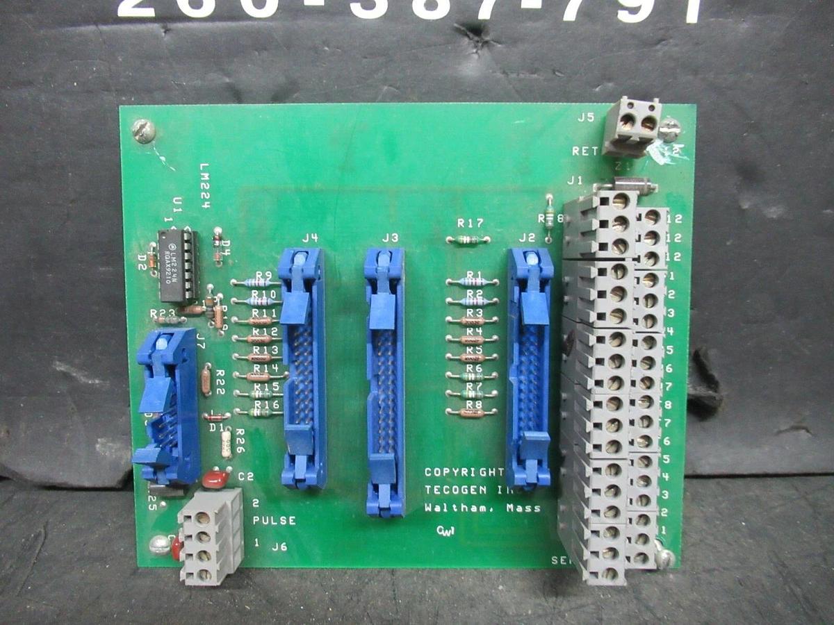 Used TECOGEN INC. CIRCUIT BOARD LM224 **WARRANTY INCLUDED**