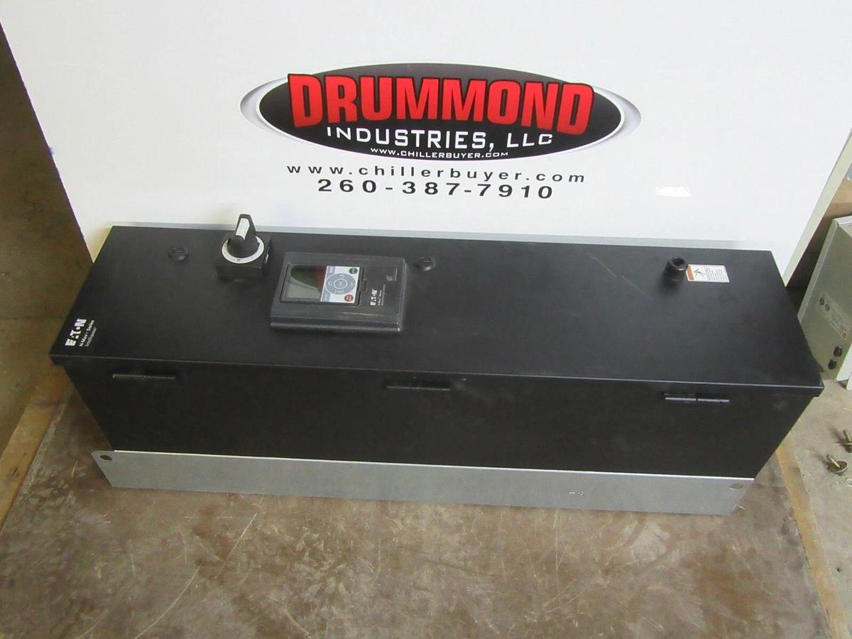 Used EATON VARIABLE SPEED DRIVE H-MAX INTELLIPASS HMX0143NA 480 VAC 14 AMP 10 HP