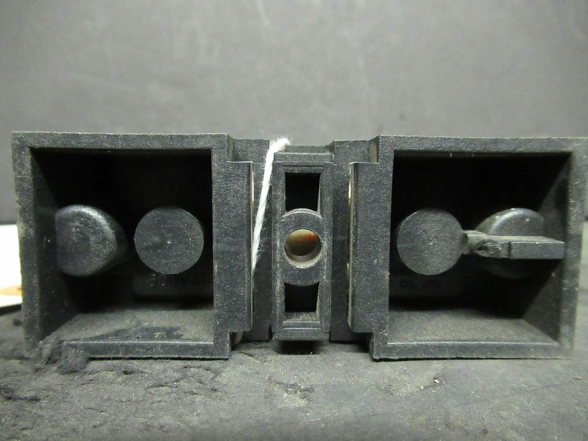 Used YOSHIDA FUSE HOLDER FHU-32 600 VOLT 30 AMP CLASS J FUSES
