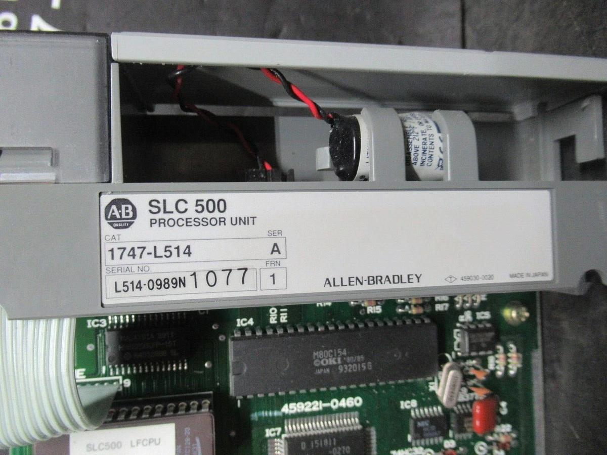 ALLEN BRADLEY SLC-500 PROCESSING UNIT 1747-L514 SER. A *NEW SURPLUS*