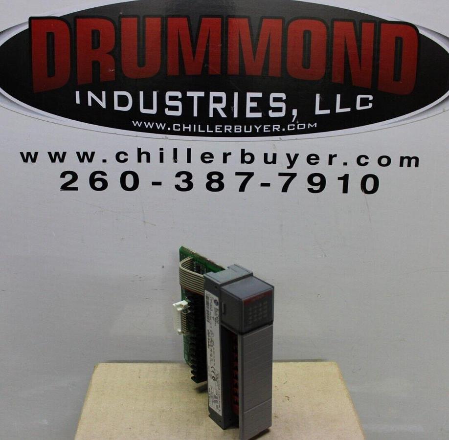 Used ALLEN BRADLEY SLC-500 OUTPUT MODULE 1746-OA16 SER. D  **WARRANTY**