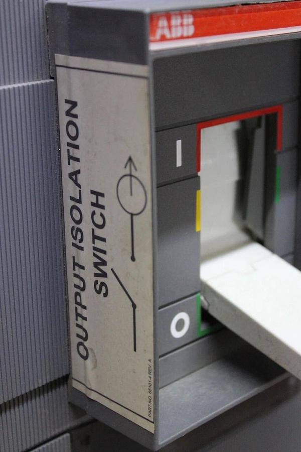 Used ABB MOLDED CASE SWITCH SACE S7H-D 1200 AMP 600 VOLT 3-POLE SACE S7