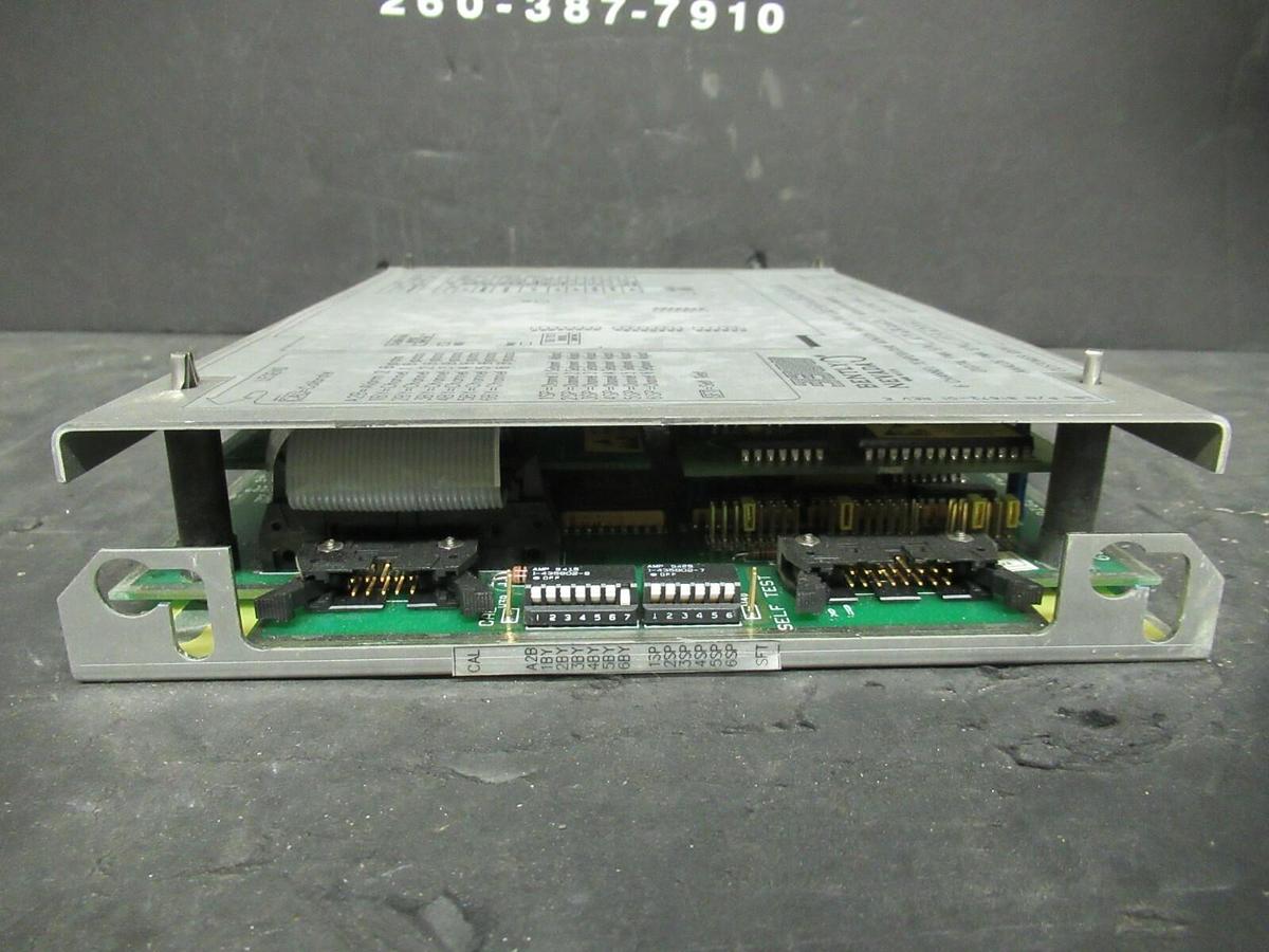 Used BENTLY NEVADA 6 CHANNEL TEMP. MONITOR 81672-01 REV. E 3300/35-02-02-01-00-00