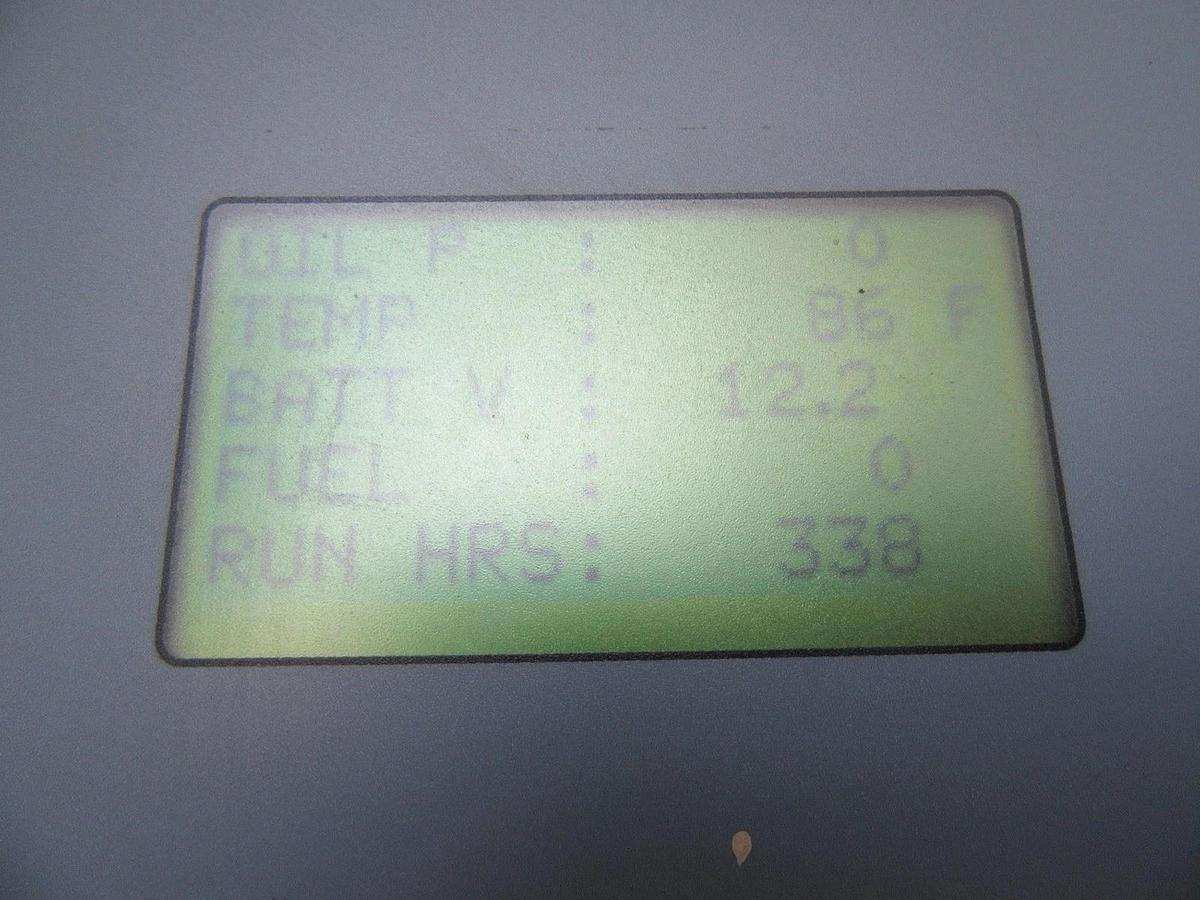 Used 50 KW DIESEL GENERATOR MTU 120/240 V JOHN DEERE SOUND ENCLOSED 338 HRS VIDEO