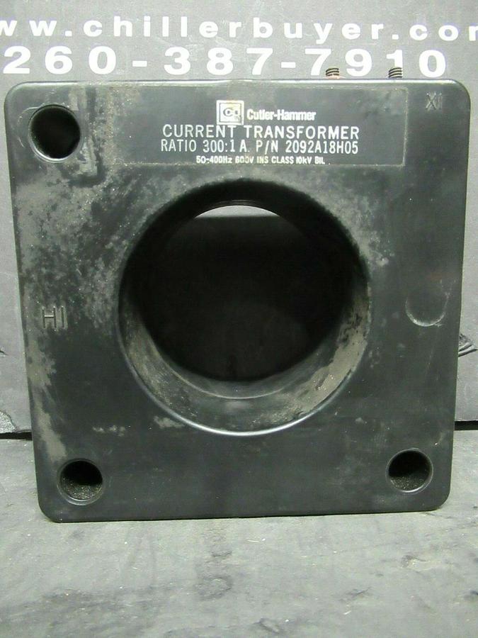 Used WESTINGHOUSE CURRENT TRANSFORMER 2092A18H05 RATIO: 300:1 A