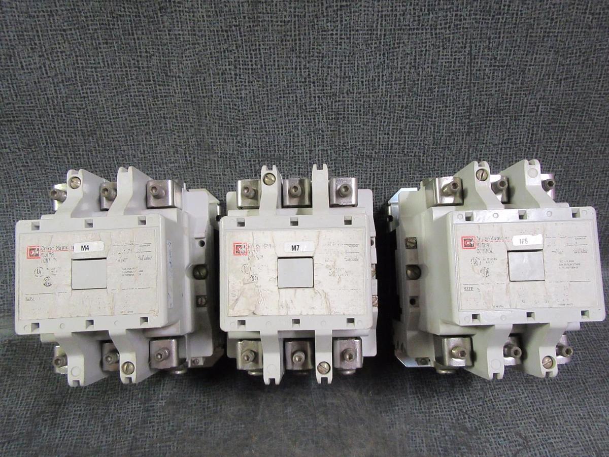 Used (1) CUTLER HAMMER A201KECA-J1 CONTACTOR SIZE E 120 AMP 600V 3 PHASE 110-120V