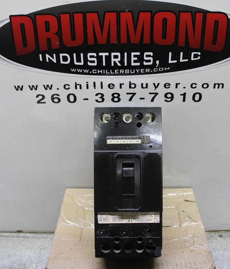 Used ITE CIRCUIT BREAKER FJ3-B100 150 AMP 600 VAC 3-POLE