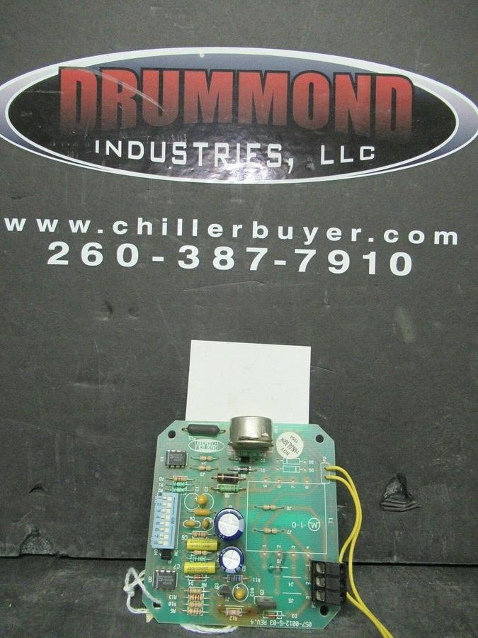 Used PANALARM NT2 ELECTRONIC ALARM CIRCUIT BOARD: 057-0012-5-03 REV. 4 24 VDC