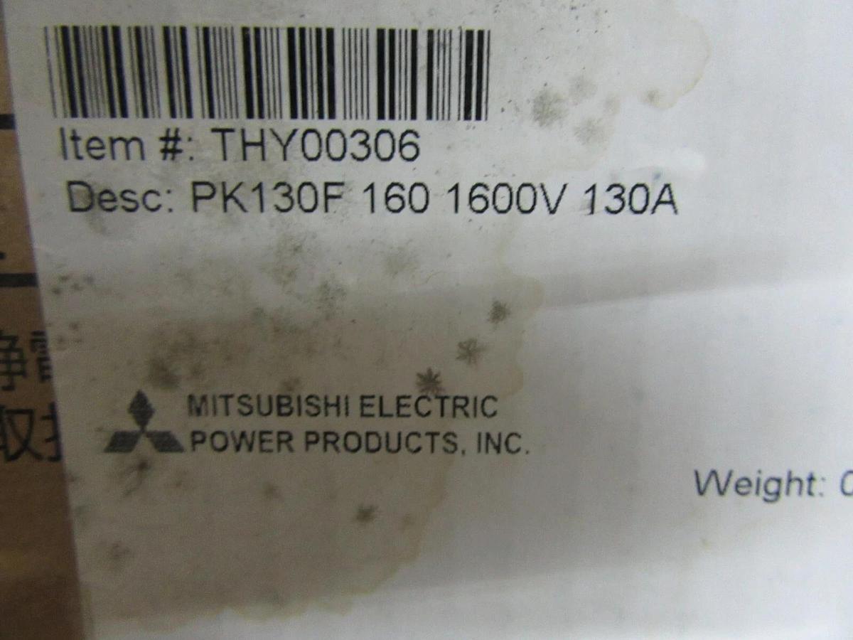 Used SANREXPAK POWER THYRISTOR DIODE MODULE PK130F-160 1600 VOLT 130 AMP *NEW*