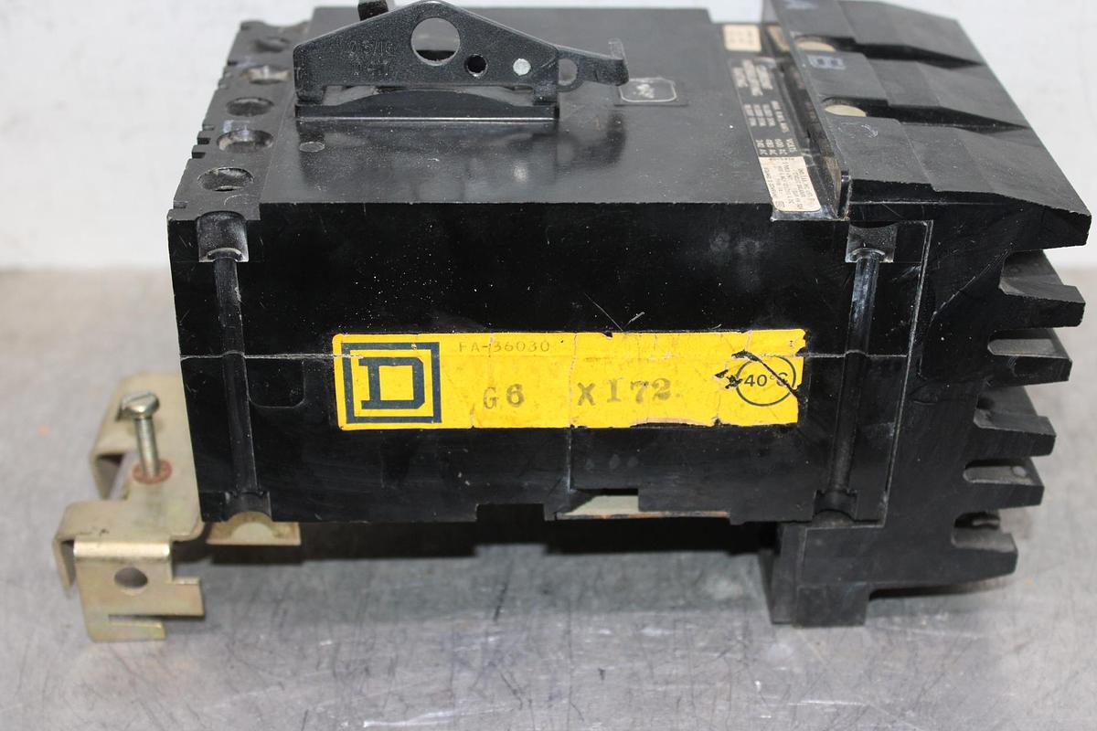 Used SQUARE D I-LINE CIRCUIT BREAKER FA34030 30 AMP 480 VOLT 3-POLE