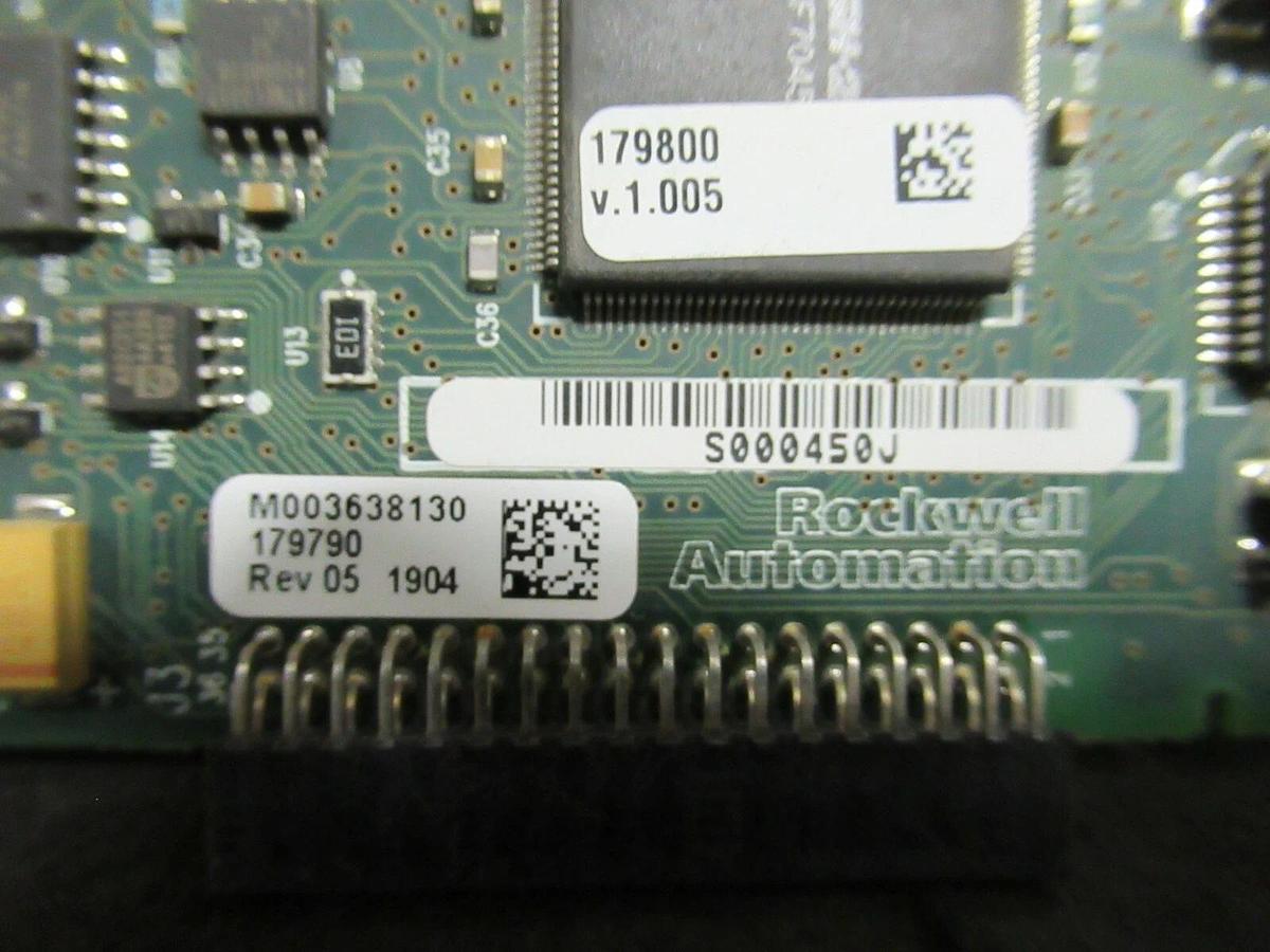 Used ROCKWELL AUTOMATION CIRCUIT BOARD M003638130 REV 05 180066-B01 **WARRANTY**