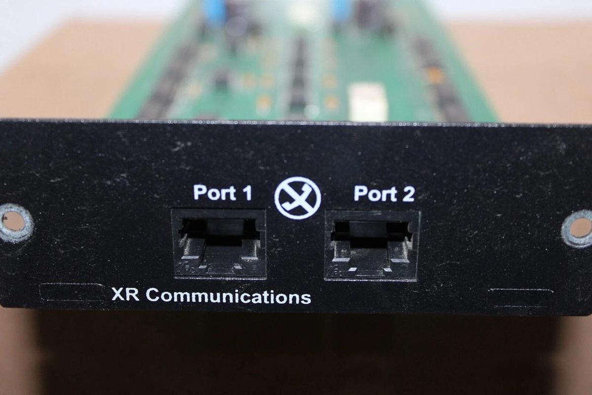 Used APC UPS XR COMMUNICATIONS CARD 640-4118E REV. 6 0G-SYCXRCOM FOR SYCF40KF