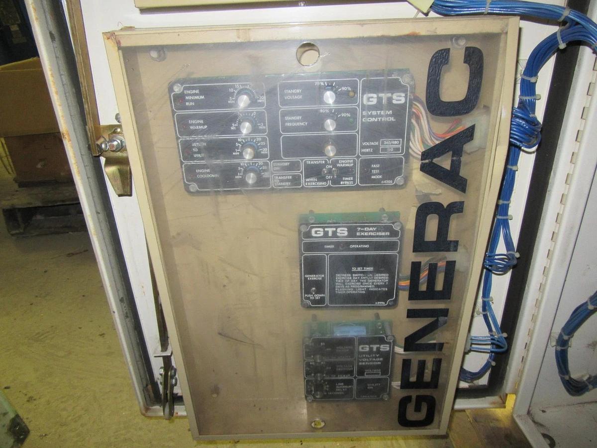 Used GENERAC ATS AUTOMATIC TRANSFER SWITCH GTS105 0155-1 105A 120/208V 60HZ WARRANTY