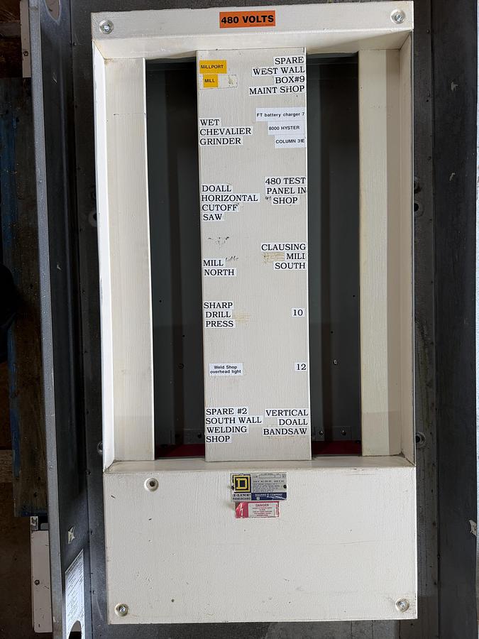 Used SQUARE D I-LINE CIRCUIT BREAKER LA36400 400 AMP 600 VAC 3-POLE