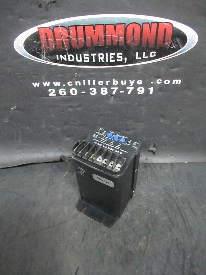 Used INSTRUMENT TRANSFORMERS PHASE VOLTAGE RELAY LPVR-480-10 10 AMP 600 VAC