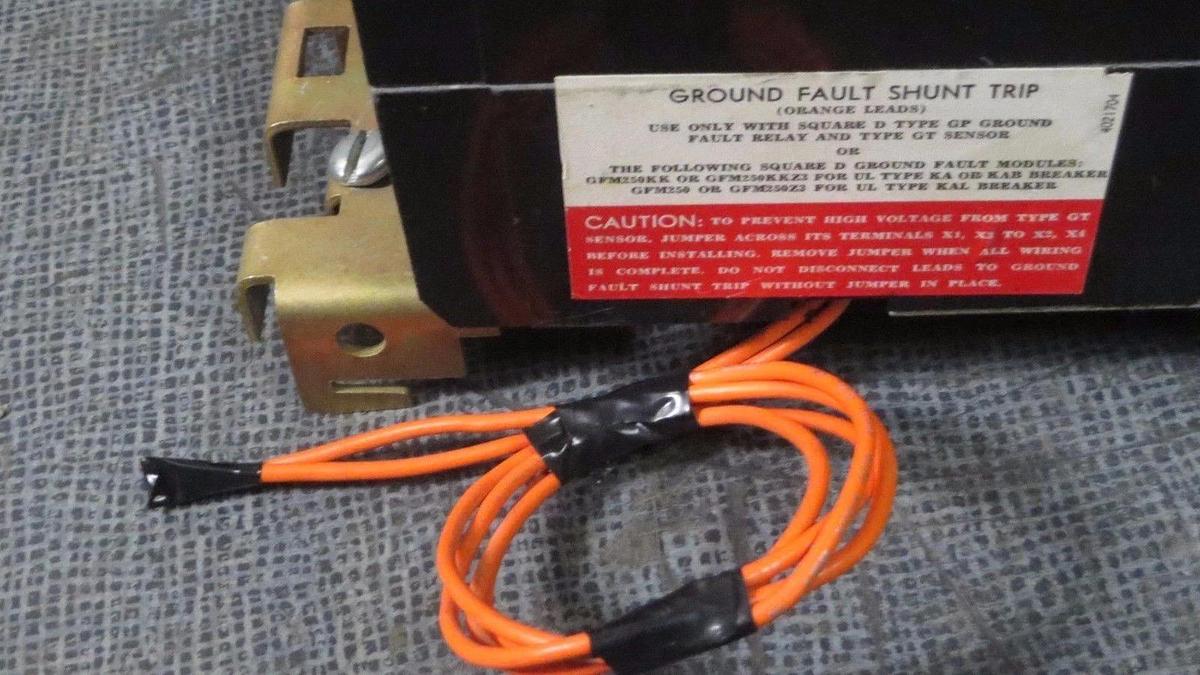 Used SQUARE D I-LINE CIRCUIT BREAKER KH36090G 90 AMP 600 VOLT W/ GROUND FAULT SHUNT