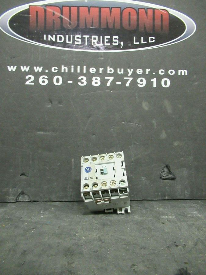 Used ALLEN BRADLEY CONTACTOR 700DC-M310* SER. A 600 VAC 5 AMP 20 HP 24 VDC COIL