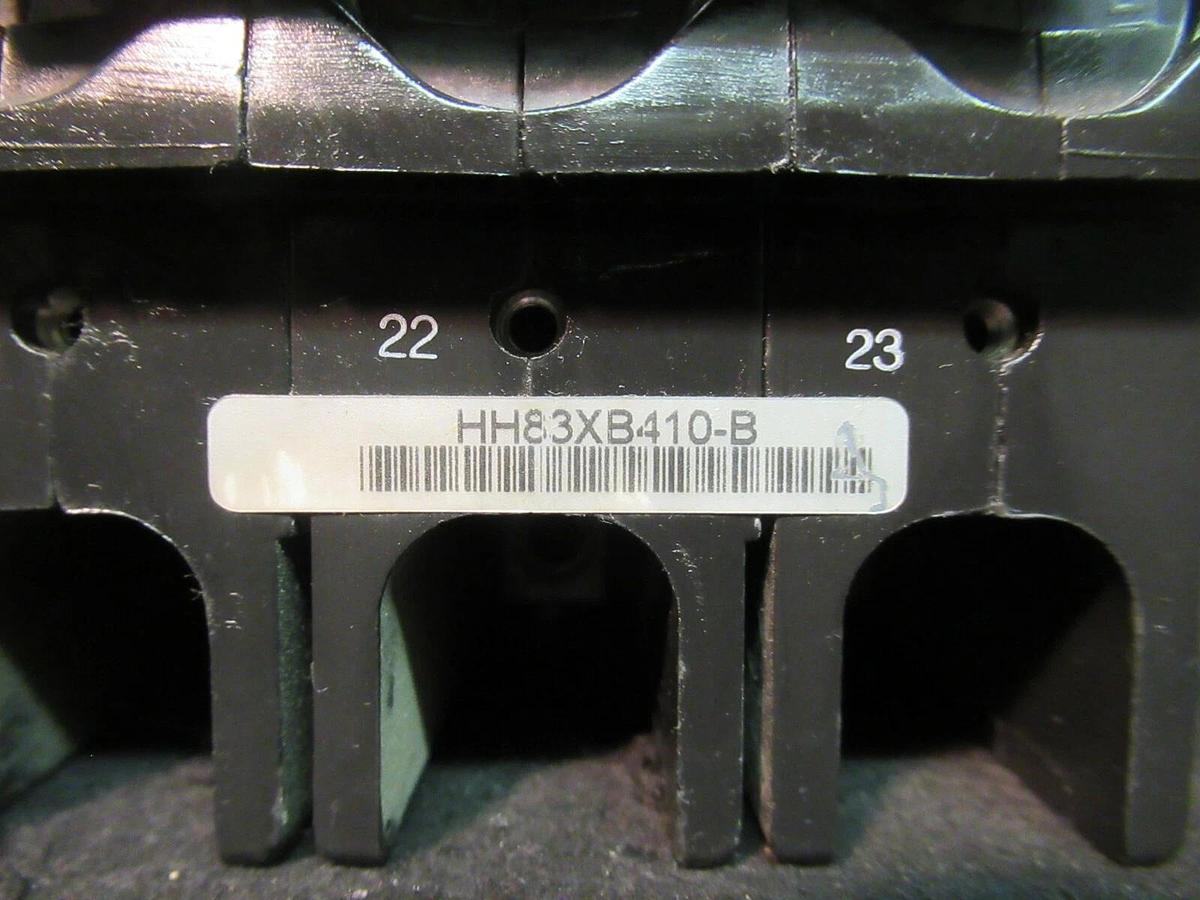 Used AIRPAX 3 POLE 53 AMP BREAKER 240 VAC 219-3-2599-410 HH83XB410-B DP-3635 LR26229